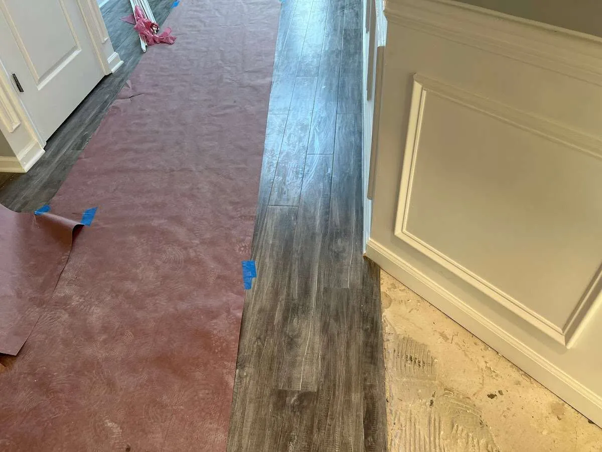 Completed marble shower restoration in Orange Park